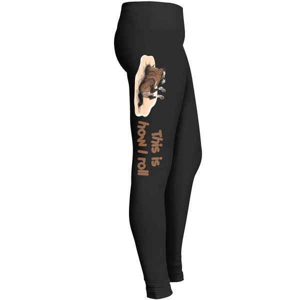 This Is How I Roll Leggings For Horse Lovers Leggings
