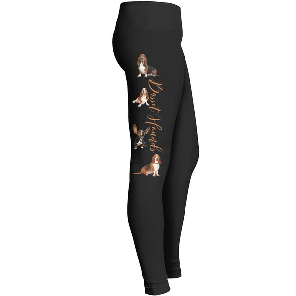 Basset Hounds Leggings Leggings