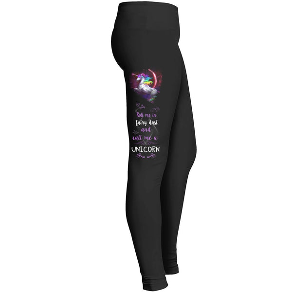 Unicorn Roll Me In Fairy Dust Leggings