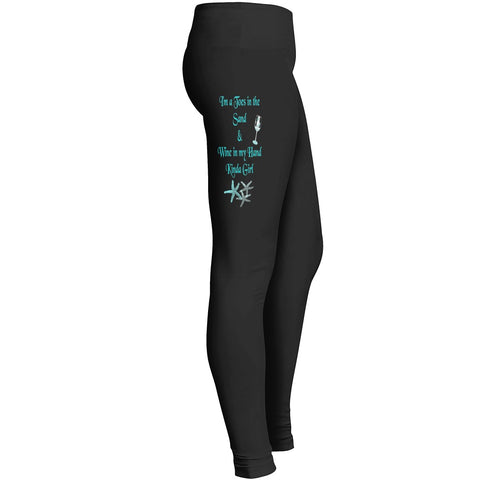 Cape Cod Seahorse Toeswine Beach Leggings