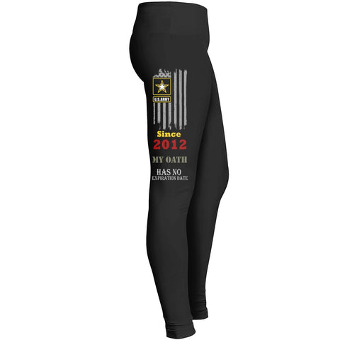 Us Army Since 2012 Leggings