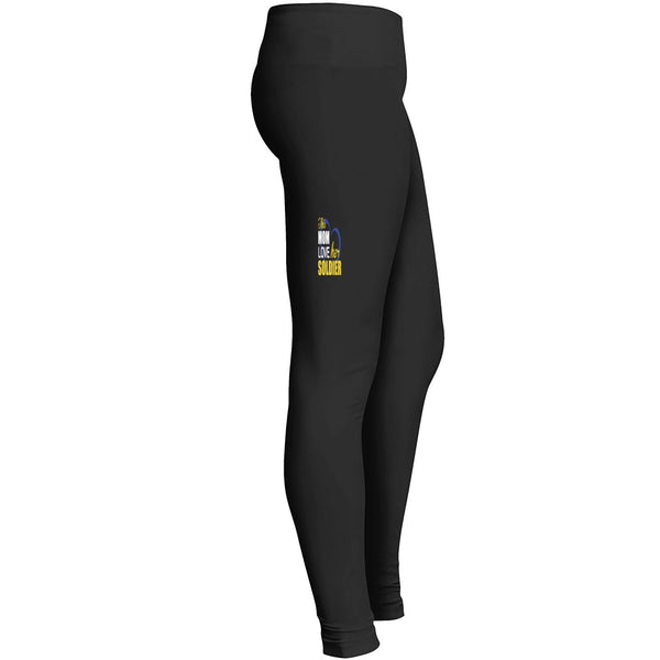 Job This Mom Loves Her Soldier Tshirt Leggings
