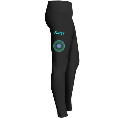 Leggings With Energy Design Leggings