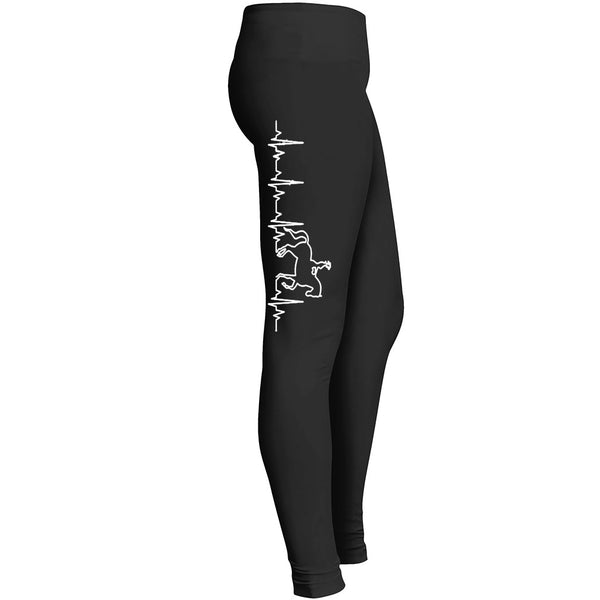 Horse Lady Riding Leggings