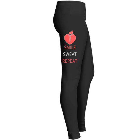 National Walking Daygo Red Get Fitamerican Heart News Legging Leggings