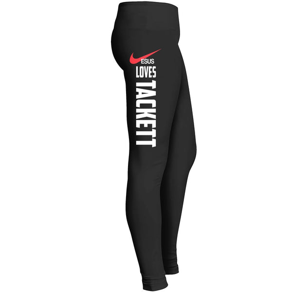 Jesus Loves Tackett Leggings