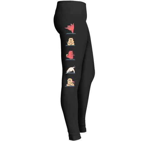 Cat Yoga Leggings