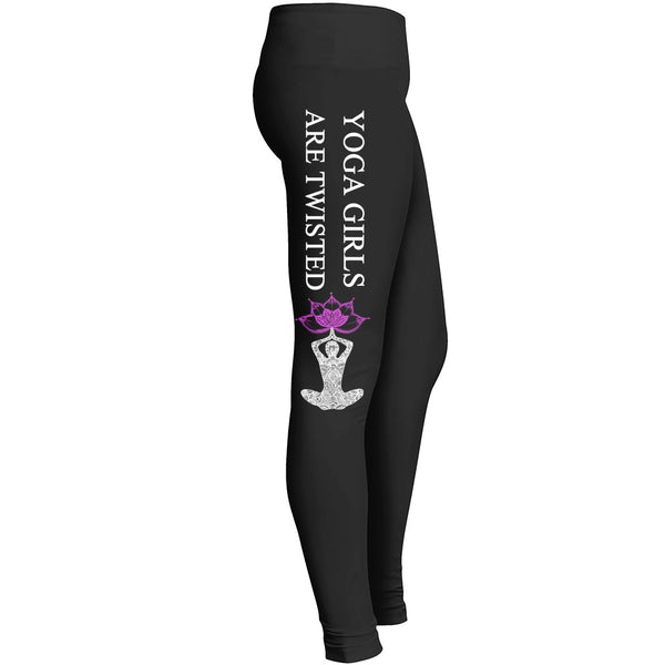 Yoga Girls Are Twisted Leggings