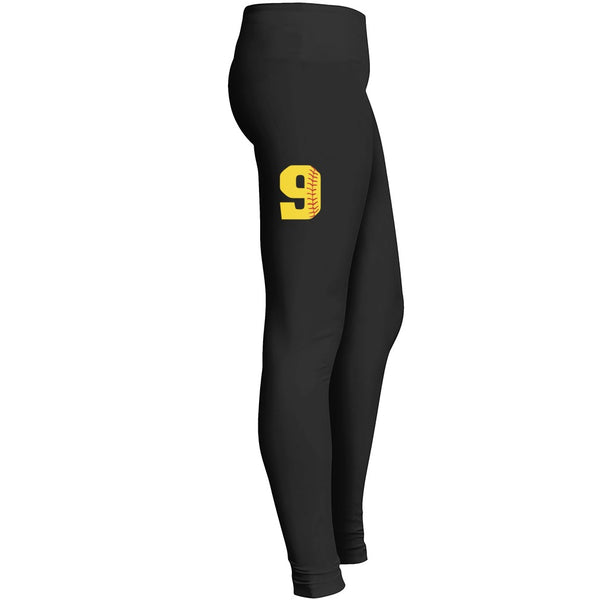 Softball Lovers 9 Leggings