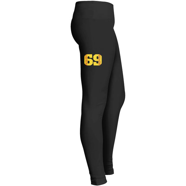 Softball Lovers 69 Leggings
