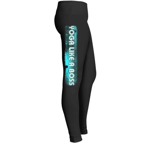 Yoga Like A Boss Cool Leggings Design Leggings