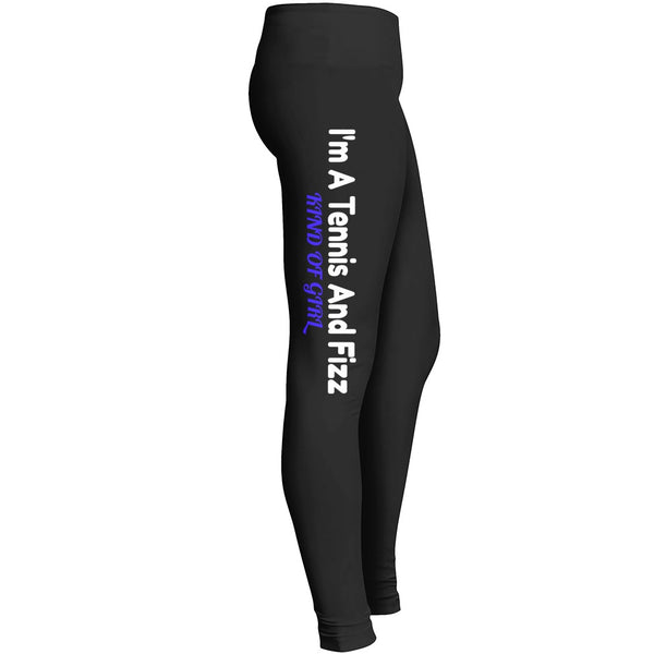 A Tennis And Fizz Kind Of Girl Leggings