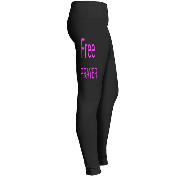 Free Prayer All Year Long Leggings