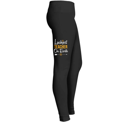 Luckiest Teacher On Earth Tshirt 2 Leggings