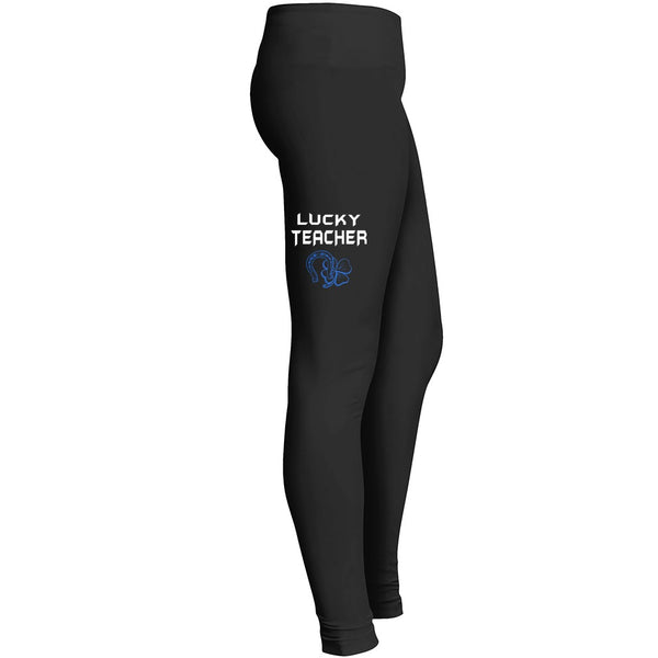Luckiest Teacher On Earth Tshirt 9 2 Leggings