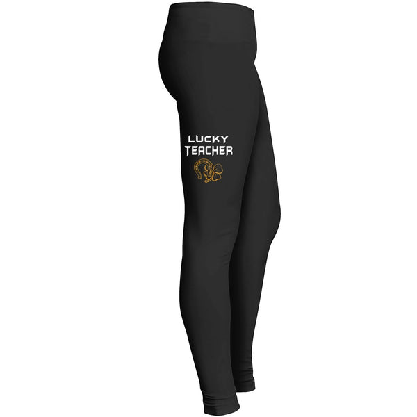 Luckiest Teacher On Earth Tshirt 10 Leggings
