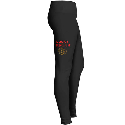 Luckiest Teacher On Earth Tshirt 12 Leggings