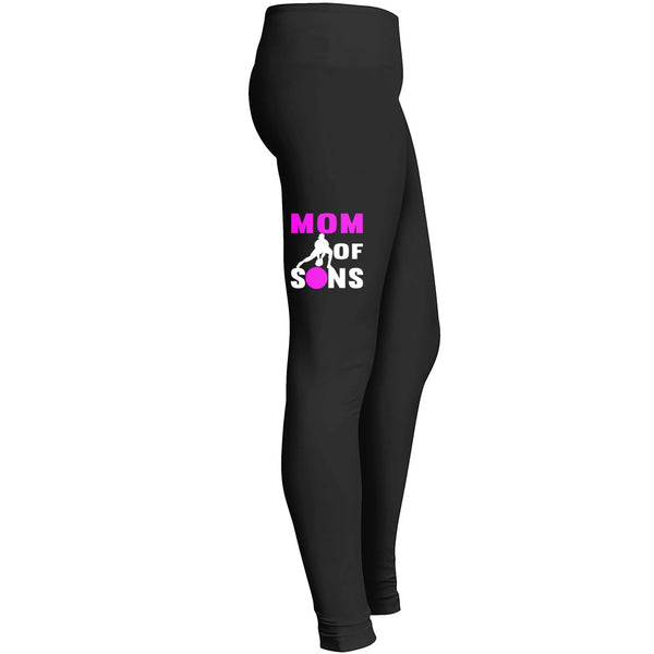 Mom Of Baseball Sons Tshirt 1 Leggings