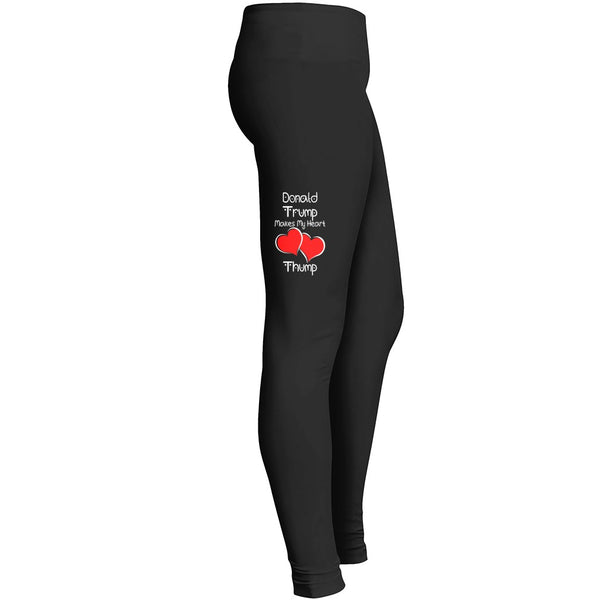 Trump Make My Heart Thump Leggings
