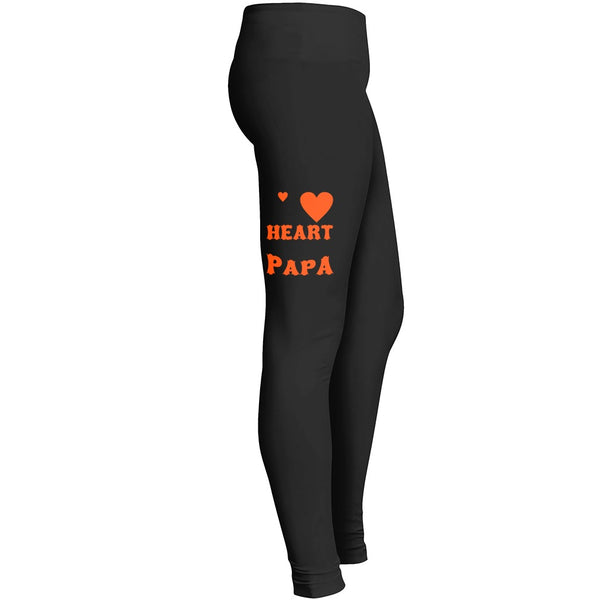 A Big Piece Of My Heart Lives In Heaven And She Is My Papa Tshirt 1 2 Leggings