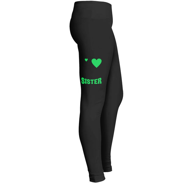 A Big Piece Of My Heart Lives In Heaven And She Is My Sister Tshirt 2 Leggings