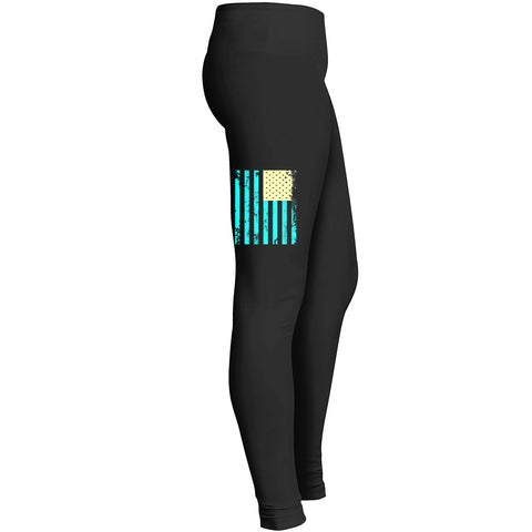 American Flag 2 Leggings