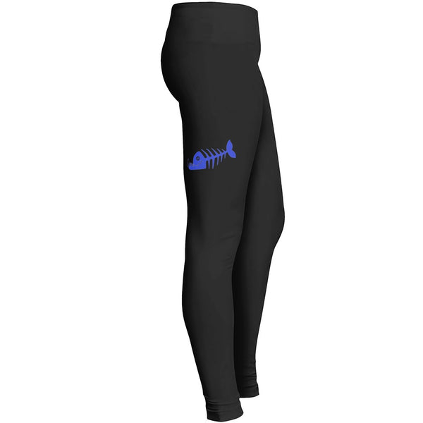 Bad Fish Blue Tshirt Leggings