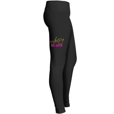 Big Sister Is Big Elephant Tshirt 1 Leggings