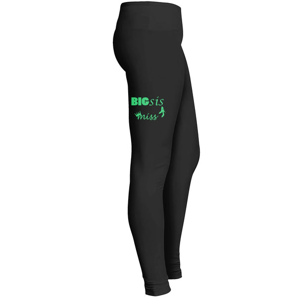 Bis Sister To A Little Miss Princess Tshirt 1 2 Leggings