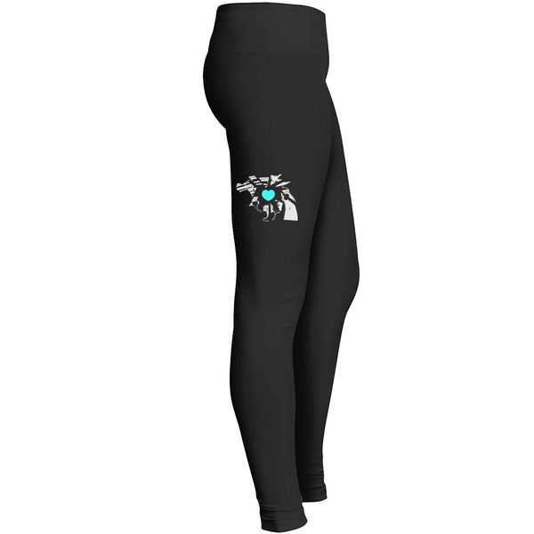 Break The Hate With Lovegun Is My Valentine 2 Leggings