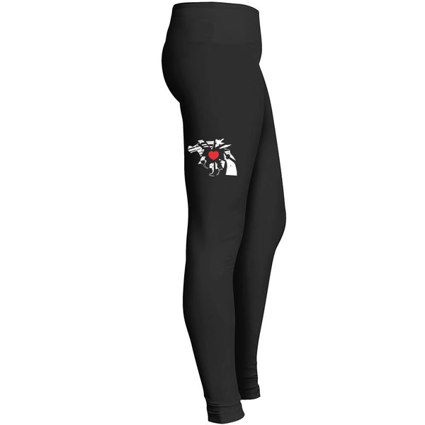 Break The Hate With Lovegun Is My Valentine 1 Leggings