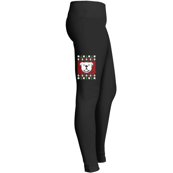 Bulldog Ugly Christmas I Love Dog Tshirt Leggings