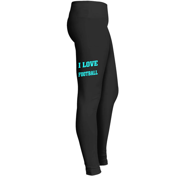But I Think I Love Football Most Of All Copy 2 Leggings