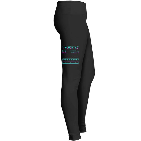 Chihuahua Through The Snow Christmas Tshirt 2 Leggings