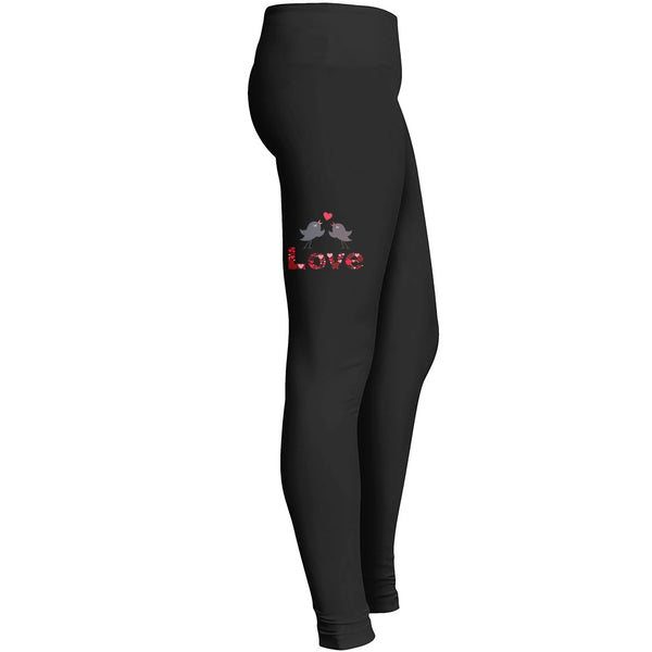 Couple Bird Of Love Leggings