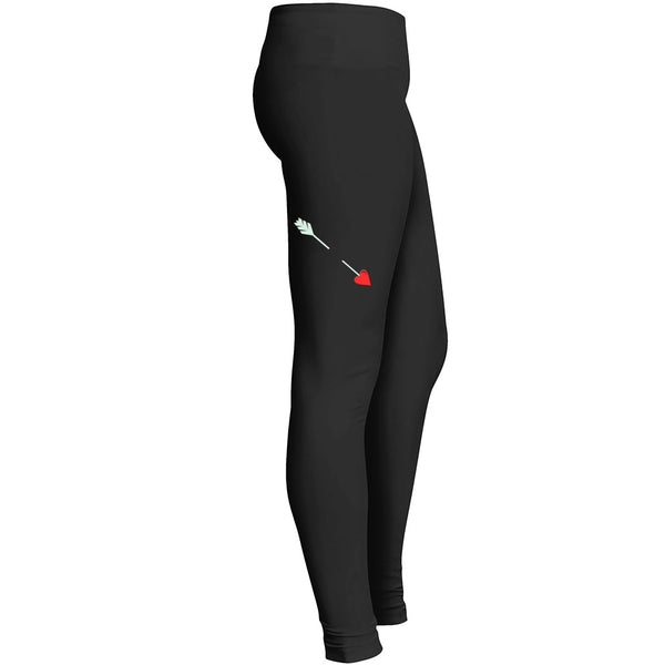 Cupid Was Here With His Arrow 3 Leggings