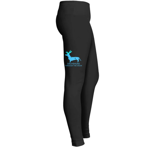 Dachshund Through The Snow Shirt 2 Leggings
