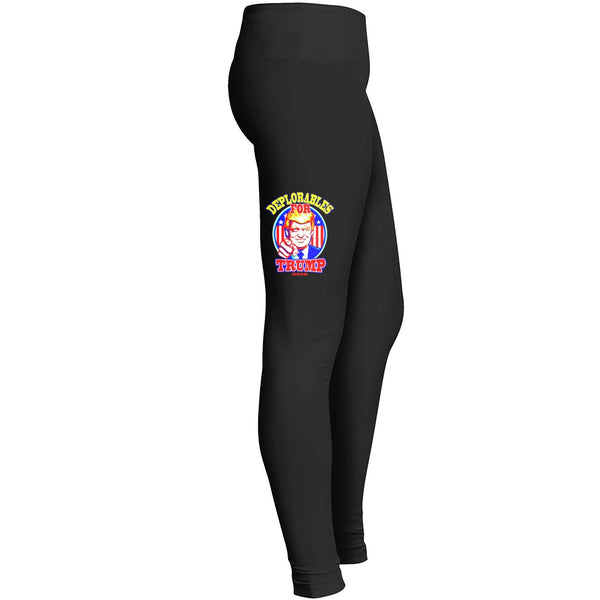 Deplorables For Trum 2016 Red Leggings