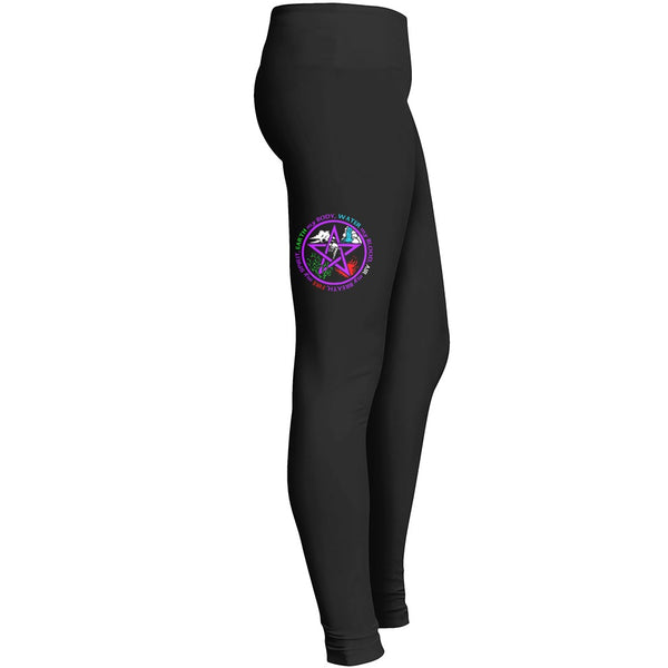 Earth Water Air Fire For Wiccans Pagans And Witches Tshirts Leggings