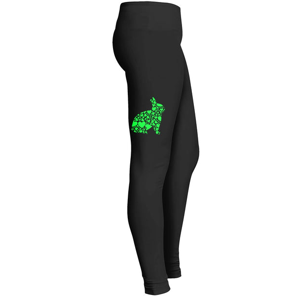 Easter Rabbit In Hearts Tshirt 2 Leggings