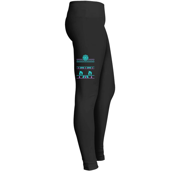Firefighter Ugly Christmas Sweater Xmas 2 2 Leggings