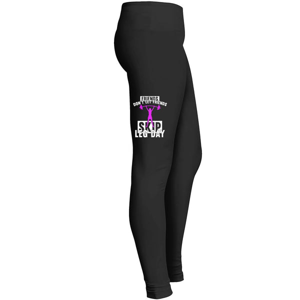 Friends Dont Let Friends Skip Leg Day Tshirt 2 Leggings
