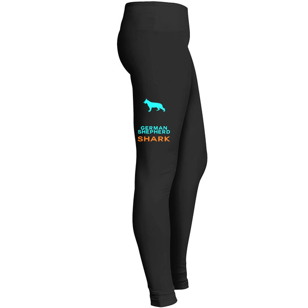 German Shepherd Keep Calm Its A German Shepherd Not A Shark Tshirt 2 Leggings