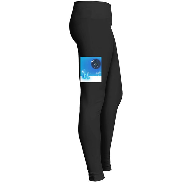 Halloween Bat Spide Pumpkins 2 Leggings