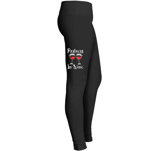 Halloween Partner In Wine Leggings