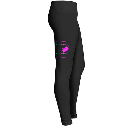 Halloween Witch And Christmas 2 Leggings
