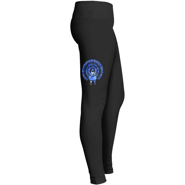 Happy Gold Turkey Thanksgiving 2 Leggings