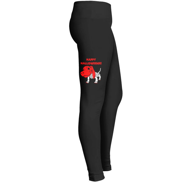 Happy Halloween Ghost Dog Leggings