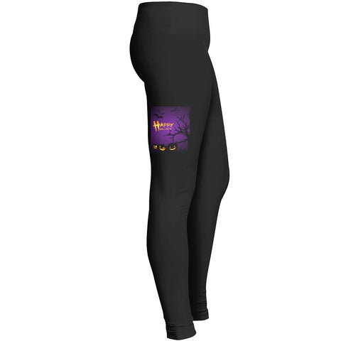 Happy Halloween Pumpkins Leggings