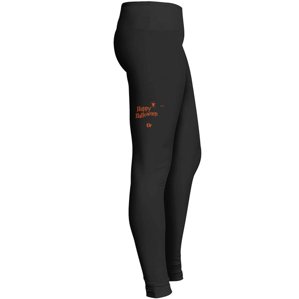 Happy Halloween Trick Or Treat Leggings